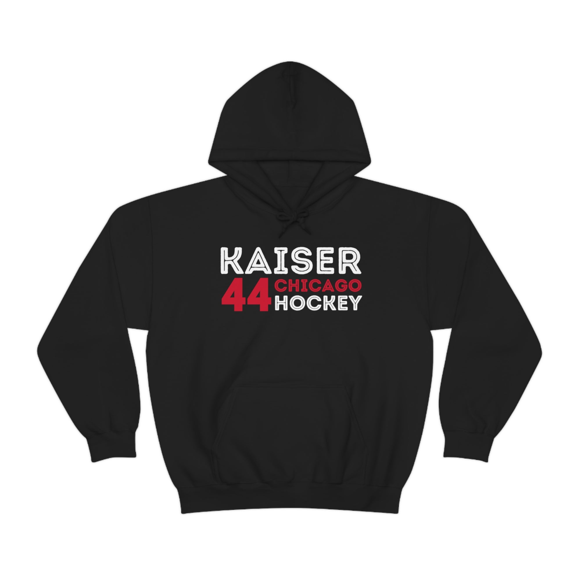 Kaiser 44 Chicago Hockey Grafitti Wall Design Unisex Hooded Sweatshirt