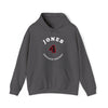 Jones 4 Chicago Hockey Number Arch Design Unisex Hooded Sweatshirt