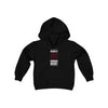 Entwistle 58 Chicago Hockey Black Vertical Design Youth Hooded Sweatshirt