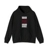 Kaiser 44 Chicago Hockey Black Vertical Design Unisex Hooded Sweatshirt