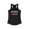 Jones 4 Chicago Hockey Grafitti Wall Design Women's Ideal Racerback Tank Top