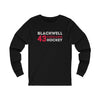 Blackwell 43 Chicago Hockey Grafitti Wall Design Unisex Jersey Long Sleeve Shirt