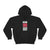 Bedard 98 Chicago Hockey Red Vertical Design Unisex Hooded Sweatshirt
