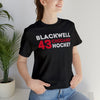 Blackwell 43 Chicago Hockey Grafitti Wall Design Unisex T-Shirt