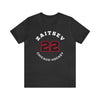 Zaitsev 22 Chicago Hockey Number Arch Design Unisex T-Shirt