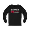 Bedard 98 Chicago Hockey Grafitti Wall Design Unisex Jersey Long Sleeve Shirt