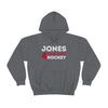 Jones 4 Chicago Hockey Grafitti Wall Design Unisex Hooded Sweatshirt