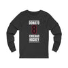 Donato 8 Chicago Hockey Black Vertical Design Unisex Jersey Long Sleeve Shirt