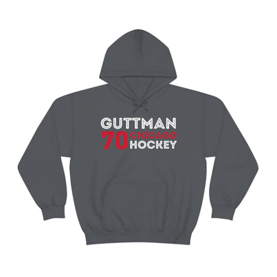 Guttman 70 Chicago Hockey Grafitti Wall Design Unisex Hooded Sweatshirt