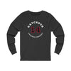 Katchouk 14 Chicago Hockey Number Arch Design Unisex Jersey Long Sleeve Shirt