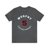 Murphy 5 Chicago Hockey Number Arch Design Unisex T-Shirt