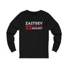 Zaitsev 22 Chicago Hockey Grafitti Wall Design Unisex Jersey Long Sleeve Shirt
