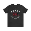 Perry 94 Chicago Hockey Number Arch Design Unisex T-Shirt