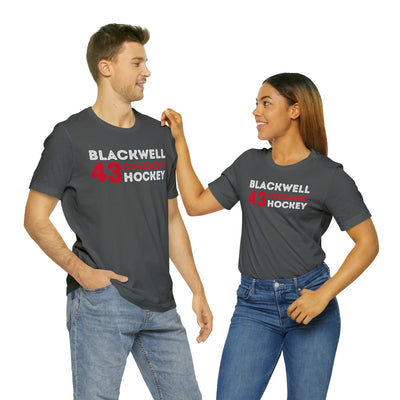 Blackwell 43 Chicago Hockey Grafitti Wall Design Unisex T-Shirt