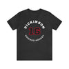 Dickinson 16 Chicago Hockey Number Arch Design Unisex T-Shirt