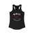 Hall 71 Chicago Hockey Number Arch Design Women's Ideal Racerback Tank Top