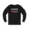 Jones 4 Chicago Hockey Grafitti Wall Design Unisex Jersey Long Sleeve Shirt