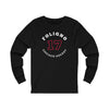 Foligno 17 Chicago Hockey Number Arch Design Unisex Jersey Long Sleeve Shirt