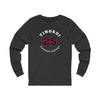 Tinordi 25 Chicago Hockey Number Arch Design Unisex Jersey Long Sleeve Shirt