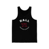 Hall 71 Chicago Hockey Number Arch Design Unisex Jersey Tank Top