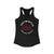 Entwistle 58 Chicago Hockey Number Arch Design Women's Ideal Racerback Tank Top
