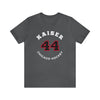 Kaiser 44 Chicago Hockey Number Arch Design Unisex T-Shirt