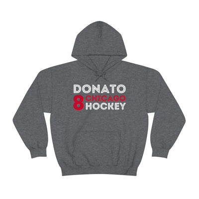 Donato 8 Chicago Hockey Grafitti Wall Design Unisex Hooded Sweatshirt