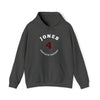 Jones 4 Chicago Hockey Number Arch Design Unisex Hooded Sweatshirt