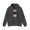 Kaiser 44 Chicago Hockey Black Vertical Design Unisex Hooded Sweatshirt