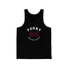 Perry 94 Chicago Hockey Number Arch Design Unisex Jersey Tank Top