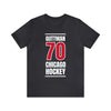 Guttman 70 Chicago Hockey Red Vertical Design Unisex T-Shirt