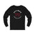 Guttman 70 Chicago Hockey Number Arch Design Unisex Jersey Long Sleeve Shirt