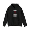 Murphy 5 Chicago Hockey Black Vertical Design Unisex Hooded Sweatshirt