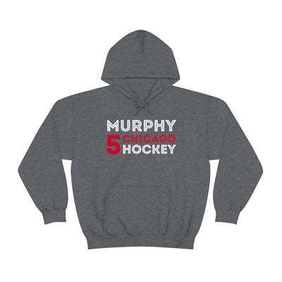 Murphy 5 Chicago Hockey Grafitti Wall Design Unisex Hooded Sweatshirt