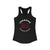 Johnson 90 Chicago Hockey Number Arch Design Women's Ideal Racerback Tank Top