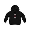 Foligno 17 Chicago Hockey Black Vertical Design Youth Hooded Sweatshirt