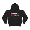 Bedard 98 Chicago Hockey Grafitti Wall Design Unisex Hooded Sweatshirt