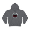 Athanasiou 89 Chicago Hockey Number Arch Design Unisex Hooded Sweatshirt