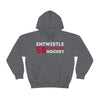 Entwistle 58 Chicago Hockey Grafitti Wall Design Unisex Hooded Sweatshirt