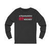 Athanasiou 89 Chicago Hockey Grafitti Wall Design Unisex Jersey Long Sleeve Shirt