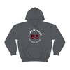 Entwistle 58 Chicago Hockey Number Arch Design Unisex Hooded Sweatshirt