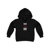 Kaiser 44 Chicago Hockey Black Vertical Design Youth Hooded Sweatshirt