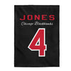 Jones 4 Chicago Blackhawks Velveteen Plush Blanket