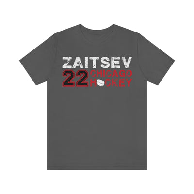 Zaitsev 22 Chicago Hockey Unisex Jersey Tee