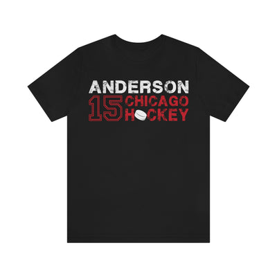 Anderson 15 Chicago Hockey Unisex Jersey Tee