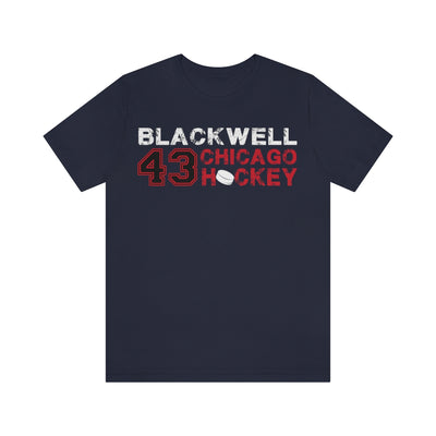 Blackwell 43 Chicago Hockey Unisex Jersey Tee