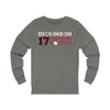 Dickinson 17 Chicago Hockey Unisex Jersey Long Sleeve Shirt