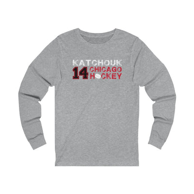 Katchouk 14 Chicago Hockey Unisex Jersey Long Sleeve Shirt