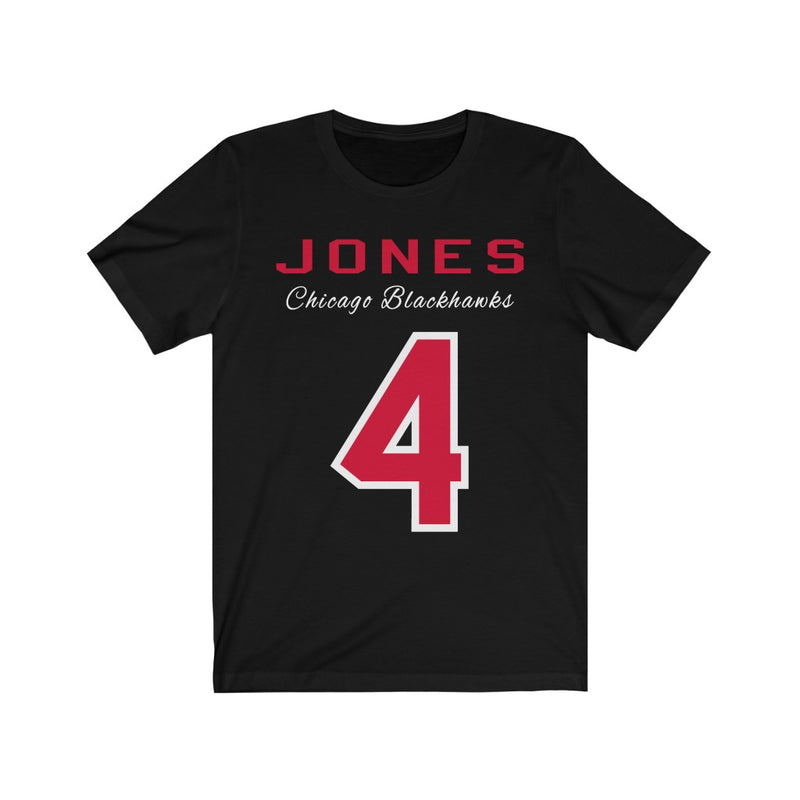 Jones 4 Chicago Blackhawks Unisex Jersey Tee