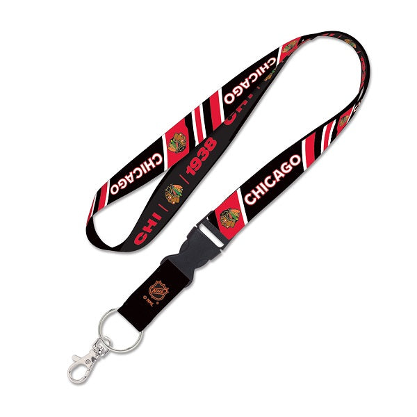 Chicago Blackhawks Special Edition Lanyard With Detachable Buckle